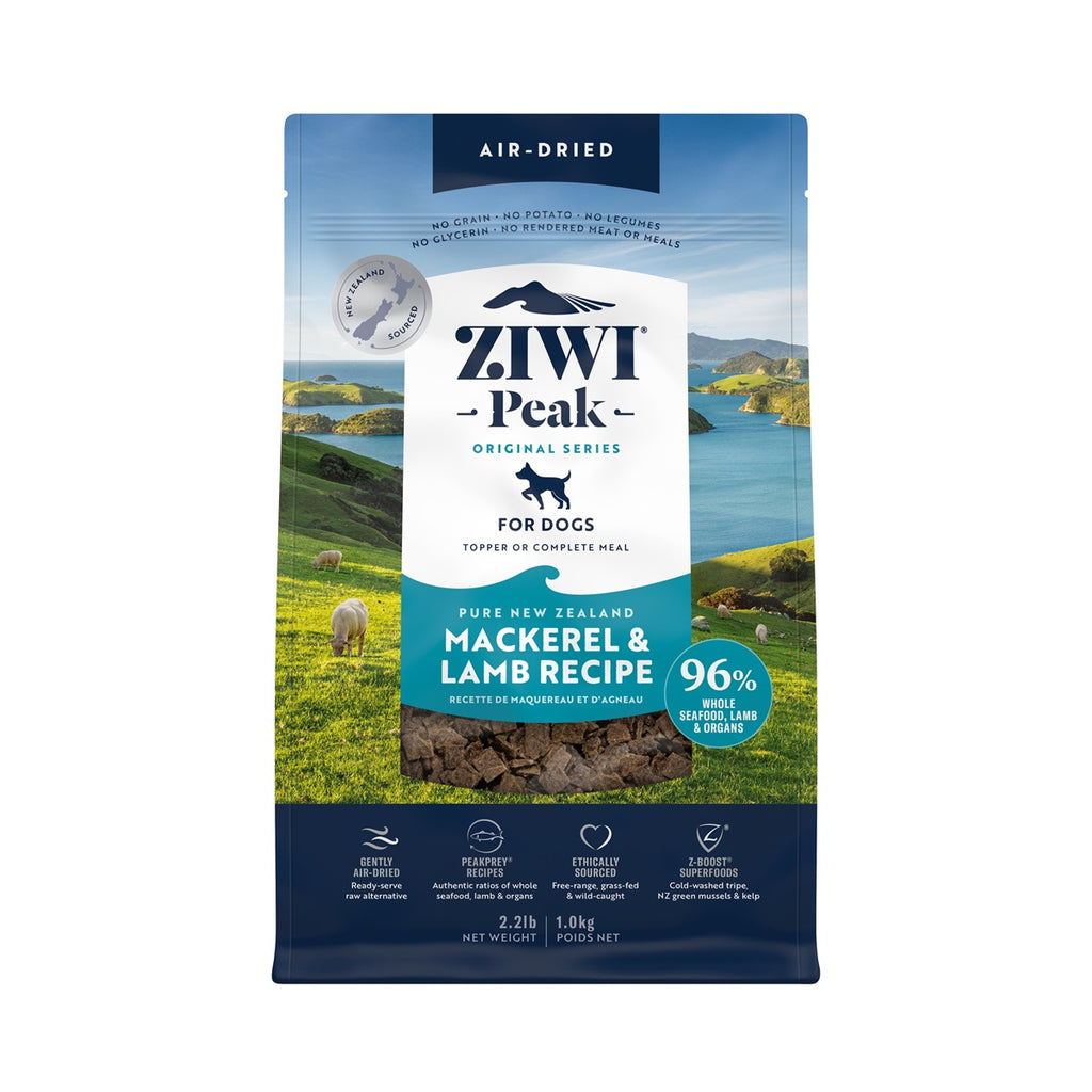 Ziwi Peak Dog Gently Air-Dried Mackerel & Lamb