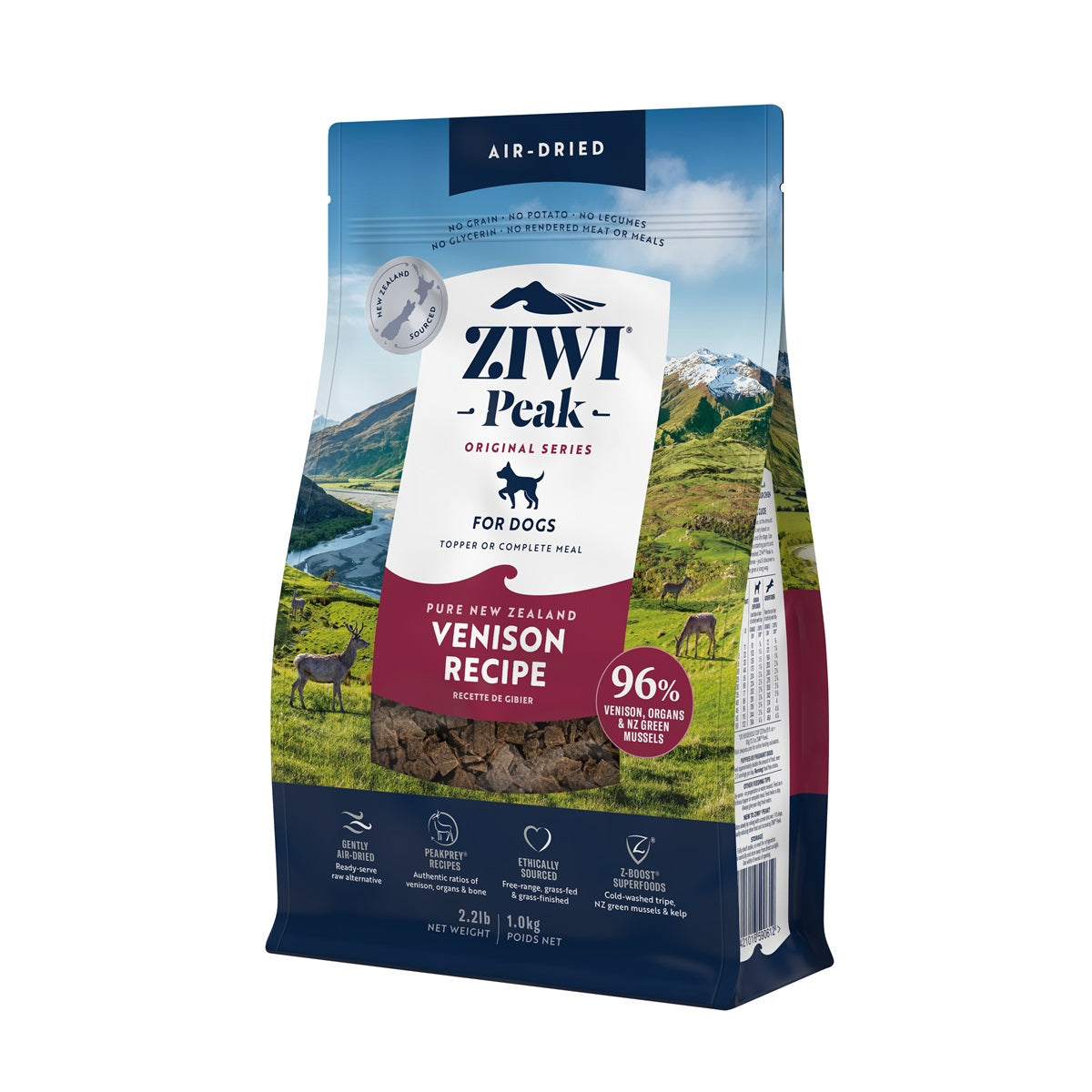 Ziwi Peak Dog Gently Air-Dried Venison